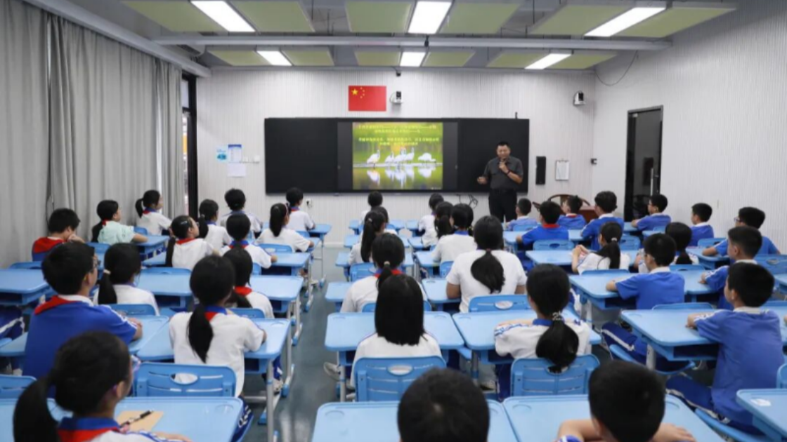 红树林飞羽探秘——2025年深圳市院士专家进校园活动走进深圳市龙华区龙华第三小学