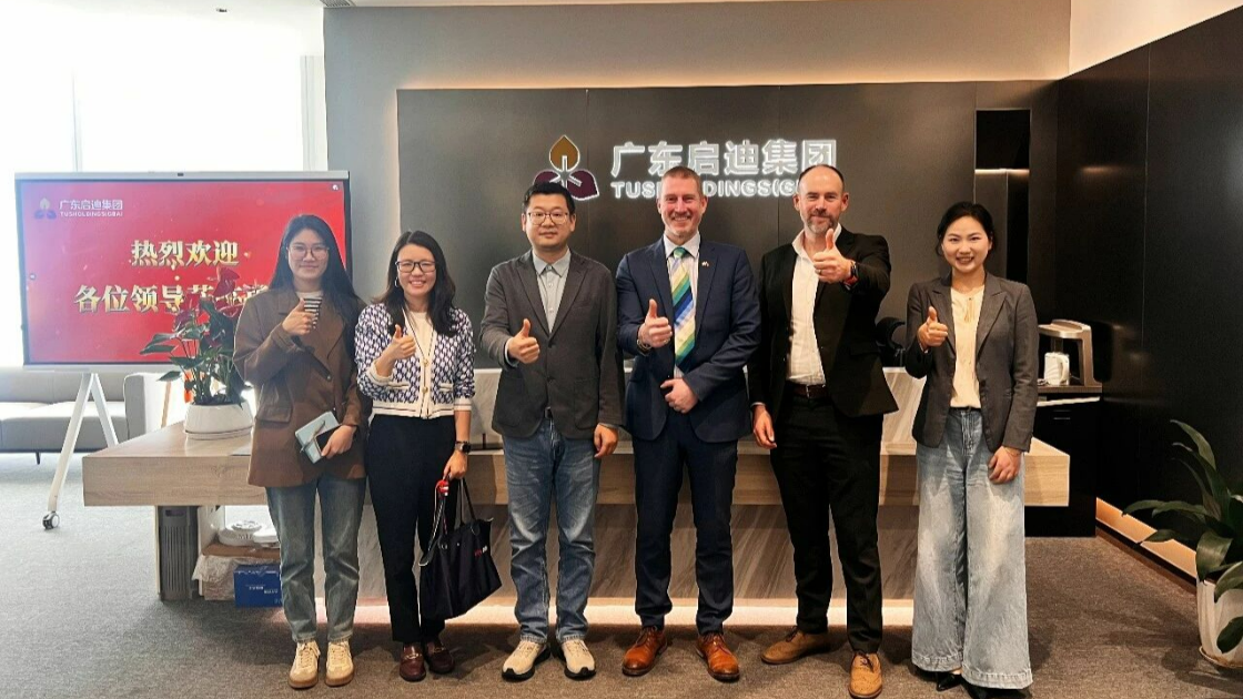 海智SHEN行动｜英国国家科研与创新署代表团到访市科协海智工作站